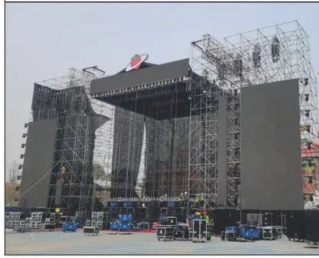 Outdoor LED Screen Support Case