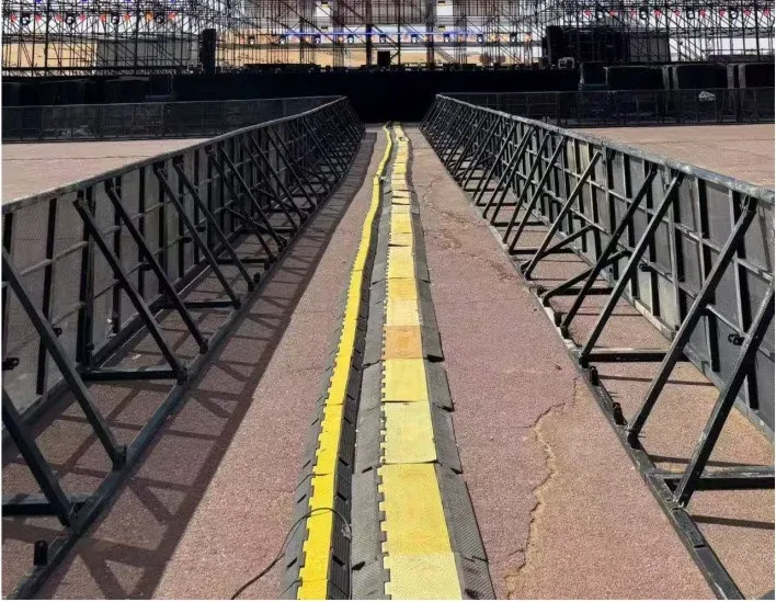 Crowd Barrier Walkway Channel