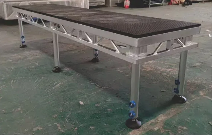 Truss-Leg Stage Platform