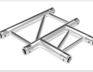 Aluminum truss 3-way horizontal T joint