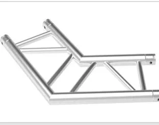 Aluminum truss 2-way 120-degree horizontal corner