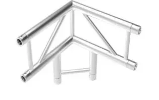 Aluminum truss 3-way vertical corner joint