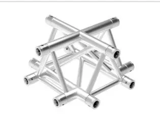Aluminum truss 4-way corner joint