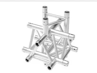 Aluminum truss 6-way corner joint