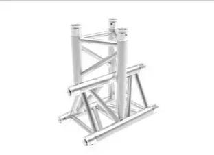 Aluminum truss 3-way tilt T apex corner