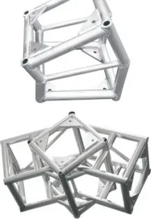 Bolt canopy roof truss connectors