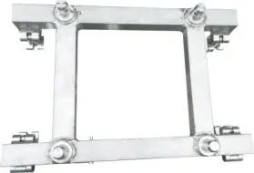 Spigot truss tic-tac-toe adapter frame