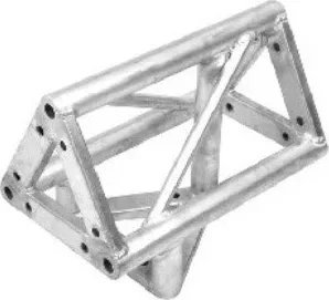 Bolt triangle 3-way truss connector