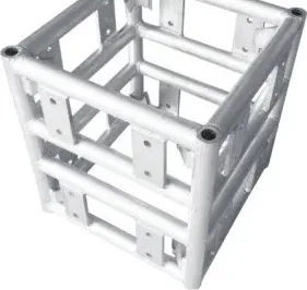 Two-use aluminum sleeve block with hanging shackles on top corners
