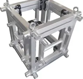 Spigot truss sleeve block cube with lifting shackles