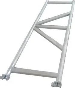 Aluminum layer truss single-row stage brace ladder frame