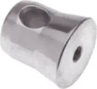 Solid aluminum half shaft connector