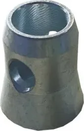Big threaded half shaft connector