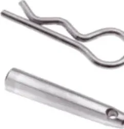 R clip lock and steel pin set
