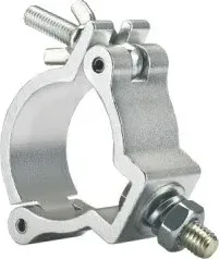 Aluminum half coupler clamp with bolt, model WRT-05