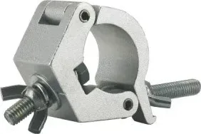 Aluminum half coupler clamp with wing bolt, model WRT-08