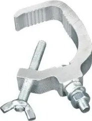 Steel hook clamp with wing screw, model WRT-10
